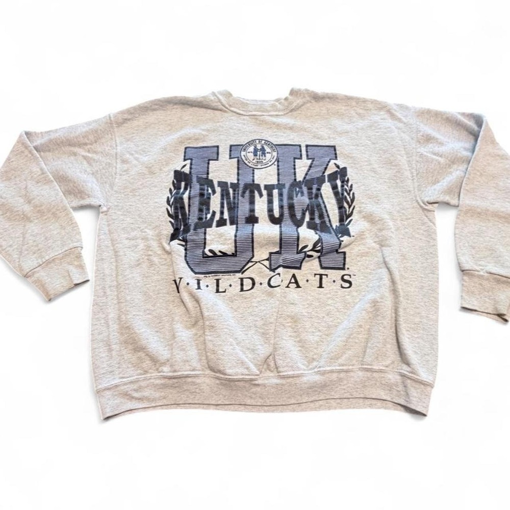 Vintage Kentucky Wildcats Grey Sweatshirt
